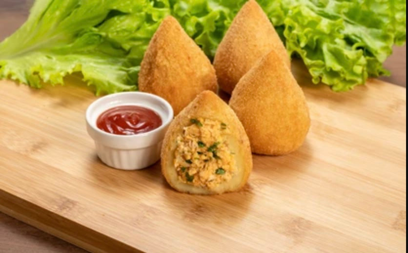 Coxinha de pollo 50g 10 unidades