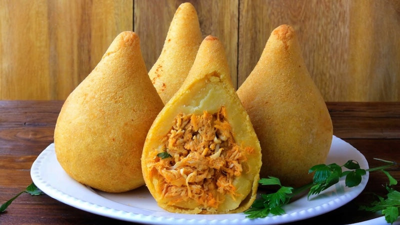 Coxinha de pollo 50g 10 unidades