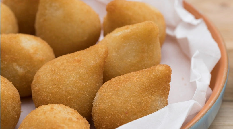 Coxinha de pollo 50g 10 unidades