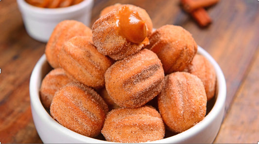 Mini churro relleno de manjar 13g 24 unidades